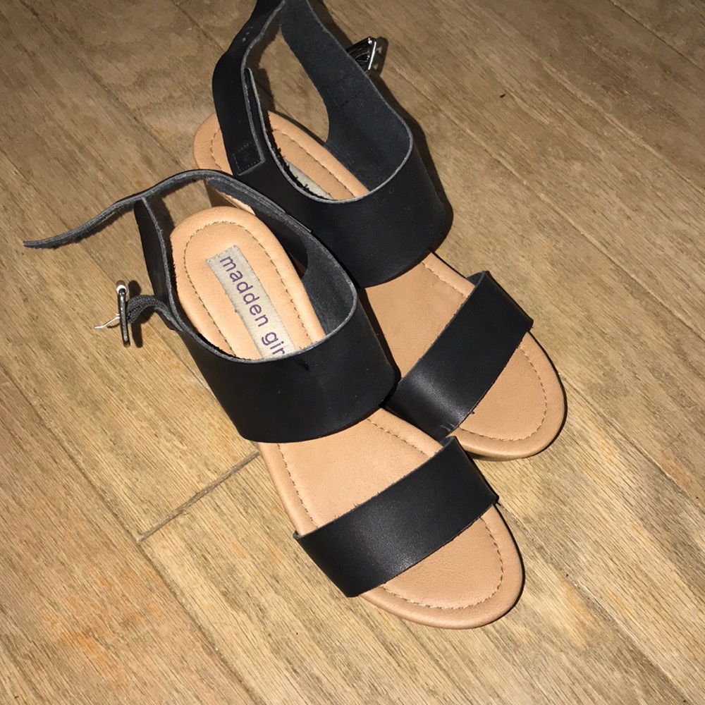Black Strappy Heels
